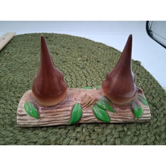 Napco #4782 Japan RARE Vintage Wood Elves - Picture 2 of 6